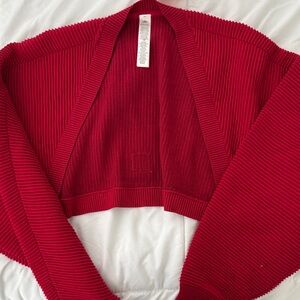 Women's Red Sweater